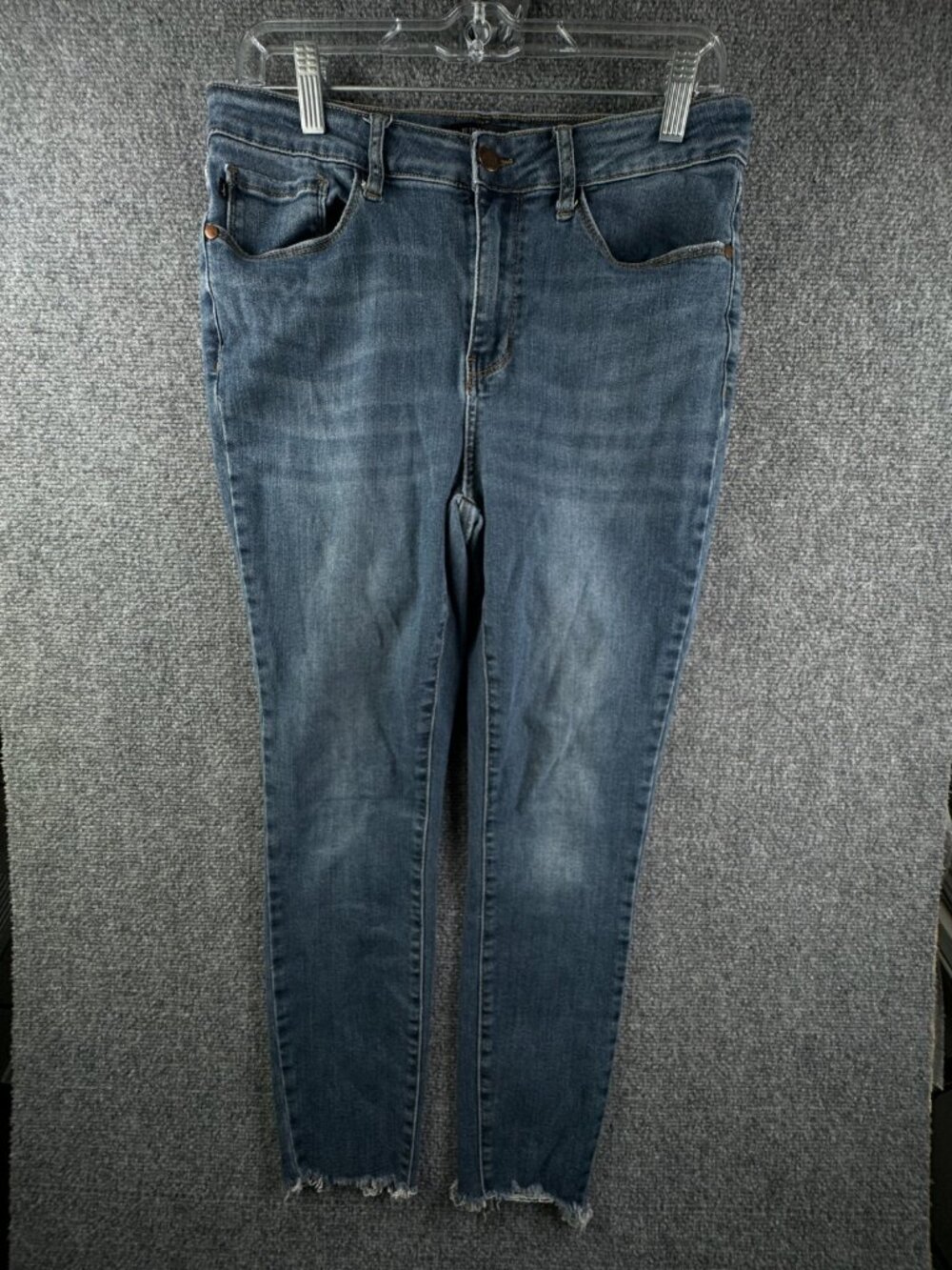Judy Blue Jeans Women 13/31 Blue Skinny Stretch Flex Denim Medium Wash Adult